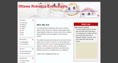 Desktop Screenshot of ottawarobotics.org